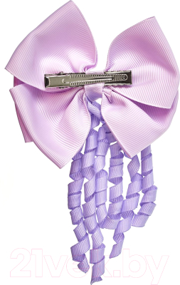 Заколка для волос Bradex Бант Со Спиральками / AS 1424 (фиолетовый)