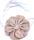 Повязка для фиксации волос Bradex Цветок / AS 1068 (белый) - 