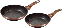 

Набор сковородок Berlinger Haus, Rosegold Noir Metallic Line BH-1898