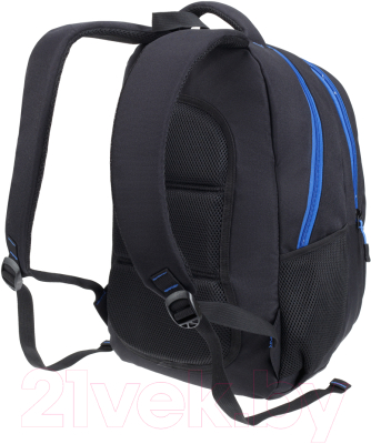 Школьный рюкзак Torber Class X / T5220-22-BLK-BLU-M (черный/синий)