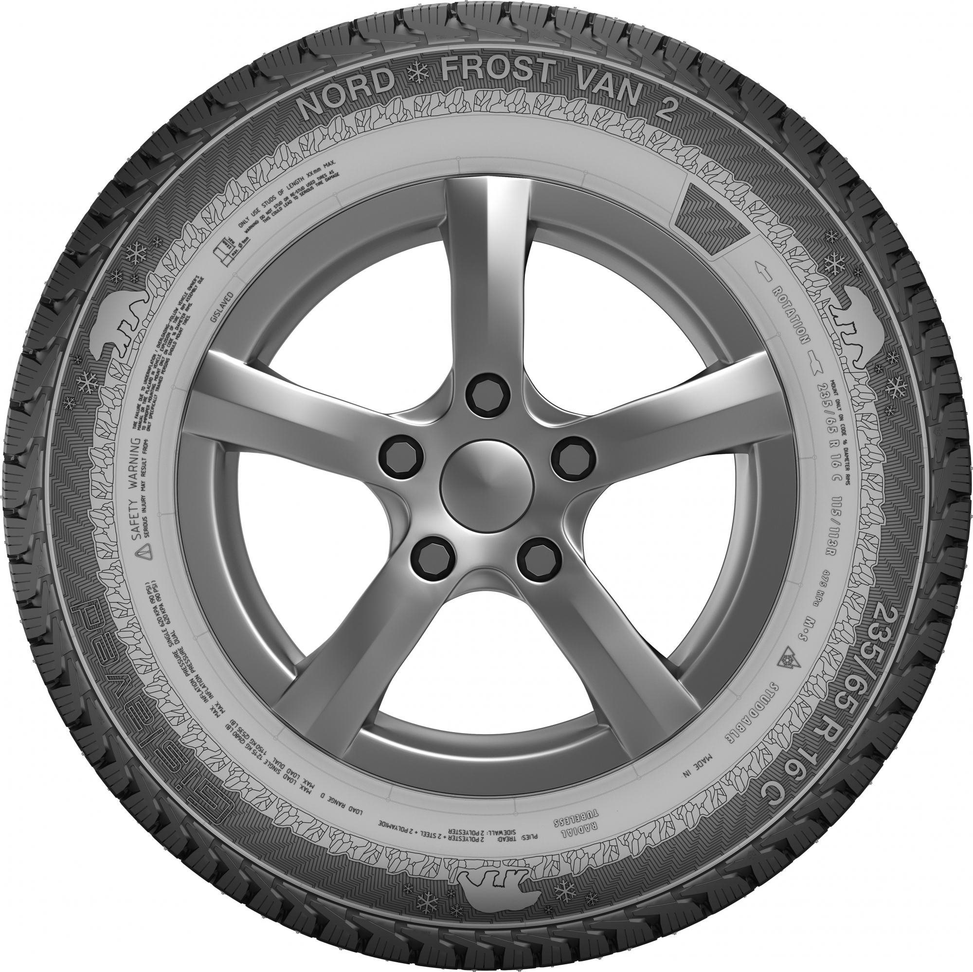 Зимняя шина Gislaved Nord Frost Van 2 SD 215/65R16C 109/107R