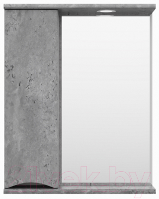 Шкаф с зеркалом для ванной Misty Атлантик 60 / П-Атл-4060-050Л