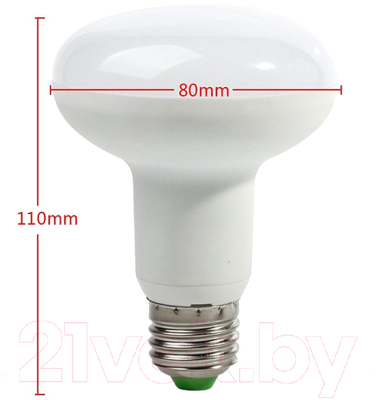 Лампа КС R80-13W-4000K-E27 / 9501810