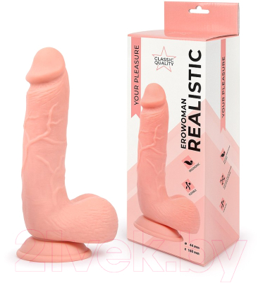 Фаллоимитатор Bior Toys Erowoman / ER-30061 (телесный)