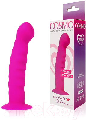 Фаллоимитатор Bior Toys Cosmo / CSM-23027  (розовый)