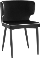 Стул Stool Group Матео / MC110 KD HLR-66/HLR-13 Edge (велюр черный) - 