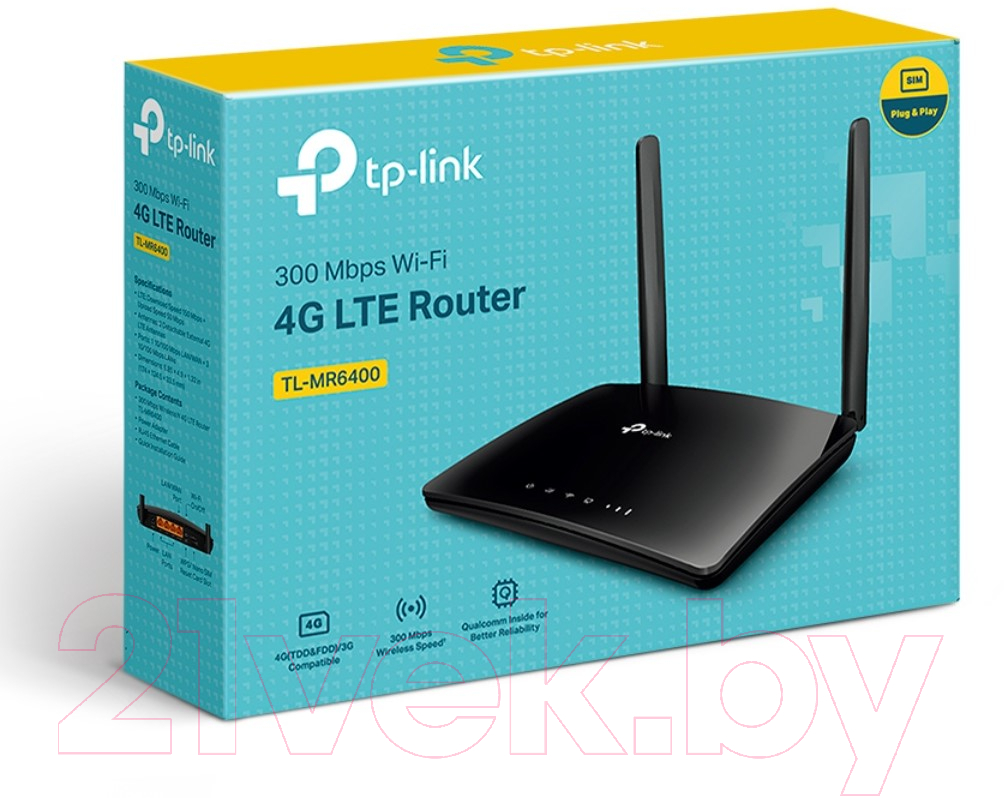 Беспроводной маршрутизатор TP-Link TL-MR6400