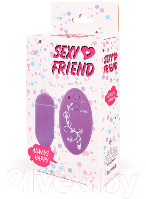 Виброяйцо Bior Toys Sexy Friend / SF-70196-5 (фиолетовый)