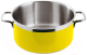 Миниатюра изображения товара Кастрюля Paderno Pentolame S.2300 Buffet Life Cooking / 12303Y20 (желтый)