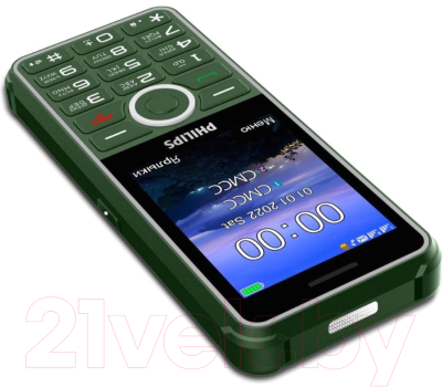 Мобильный телефон Philips Xenium E2301 / CTE2301GN/00 (зеленый)