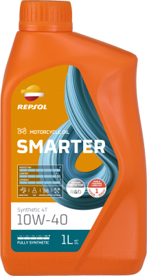 Моторное масло Repsol Smarter Synthetic 4T 10W40 / 6018/R (1л)