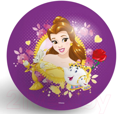 Мяч детский ND Play Принцессы Диснея. Белль / 300568