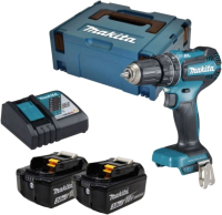 

Профессиональная дрель-шуруповерт Makita, DHP 485 RFJ