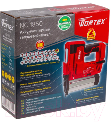 Аккумуляторный гвоздезабиватель Wortex NG 1850 ALL1