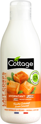 Молочко для тела Cottage Увлажняющий Для нормальной и сухой кожи Sweet Caramel (200мл)