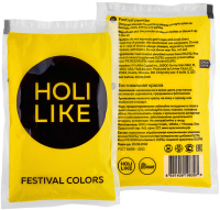 Краска фестивальная Holi 4620034248559/720-02 (желтый, 100гр) - 