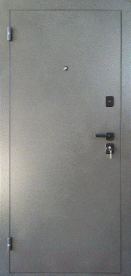 Входная дверь Промет Арктик М 88x205 (левая, букле графит/белый ПФ-039)