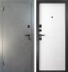 Входная дверь Промет Арктик М 88x205 (левая, букле графит/белый ПФ-039) - 
