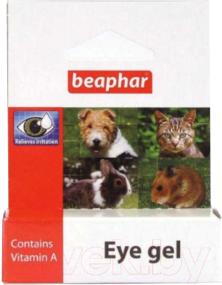 Средство для ухода за глазами животных Beaphar Eye Gel / 15348 (5мл)
