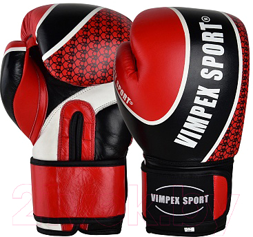 Боксерские перчатки Vimpex Sport 3034 (14oz, красный)