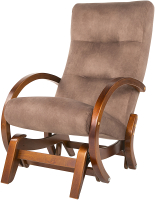 Кресло-глайдер Мебелик Мэтисон (орех/вишня) - 