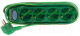 Удлинитель Electraline 62329 (3м, прозрачный/зеленый) - 