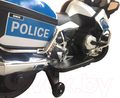 Детский мотоцикл Chi Lok Bo BMW R 1200 RT-P 212АS (белый/синий)