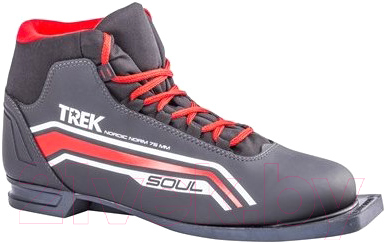 

Ботинки для беговых лыж TREK, Черный;красный, Soul 2