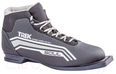 Ботинки для беговых лыж TREK Soul 4 (черный/серый, р-р 35)