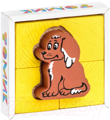 

Развивающая игрушка Томик, Собирайка. Собачка / 1-03