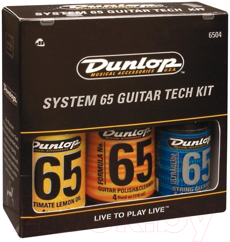 Набор средств для ухода за гитарой Dunlop Manufacturing Formula 65 Care / 6504