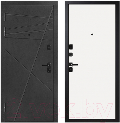 Входная дверь Металюкс М84 (96x205, левая)