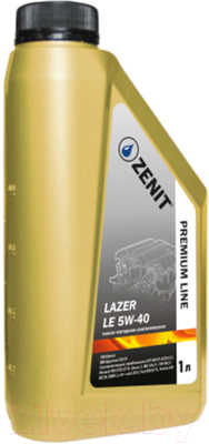 Моторное масло Zenit Premium Line Lazer LE 5W-40 / PL-L-LE5W-40-1 (1л)