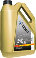 Моторное масло Zenit Premium Line Lazer VX 5W-30 / PL-L-VX5W-30-5 (5л) - 