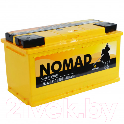 Автомобильный аккумулятор Kainar Nomad Premium 6СТ-90 Евро R+ / 090 231 09 0 L P — фото 2