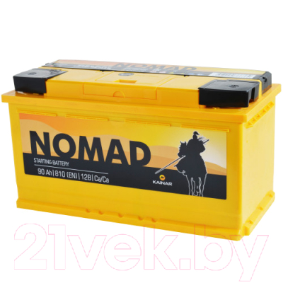 Автомобильный аккумулятор Kainar Nomad Premium 6СТ-90 Евро R+ / 090 231 09 0 L P