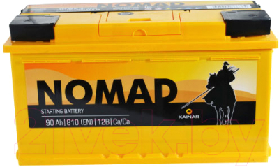 Автомобильный аккумулятор Kainar Nomad Premium 6СТ-90 Евро R+ / 090 231 09 0 L P