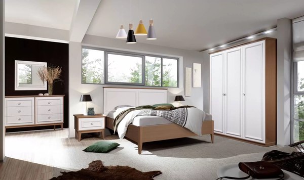 Купить Двуспальная кровать Гомельдрев Торино ГМ 8194 160x200 Дуб в Слуцке