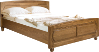 Двуспальная кровать Гомельдрев ГМ 8421 160x200 Дуб (P-43) - 