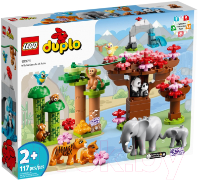 Конструктор Lego Duplo Дикие животные Азии 10974