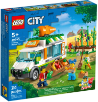 

Конструктор Lego, City Фургон для фермерского рынка 60345