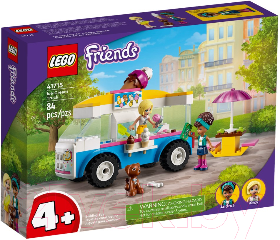 Конструктор Lego Friends Фургон с мороженым 41715