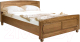 Полуторная кровать Гомельдрев ГМ 8421-02 120x200 Дуб (вар.01/P-43) - 