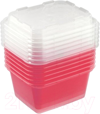 Набор лотков для заморозки Berossi Zip mini ИК 84754000 (6шт, сангрия)