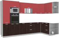 

Готовая кухня Интерлиния, Мила Лайт 1.68x3.2 правая без столешницы