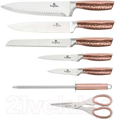 Набор ножей Berlinger Haus Rosegold Metallic Line BH-2462