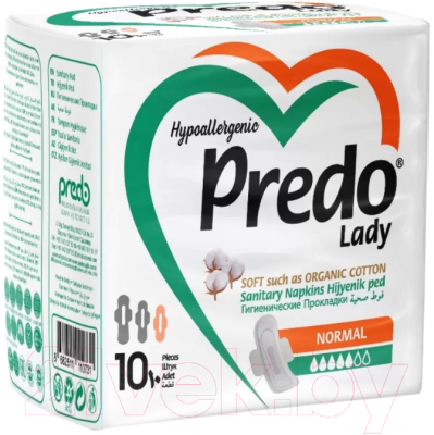 Прокладки гигиенические Predo Normal / SN-101/Normal10 (10шт)