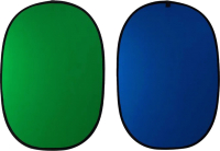 Фон тканевый RayLab RF-12 (зеленый/синий) - 