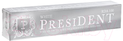 Зубная паста PresiDent Daily white 100 RDA  (50мл)