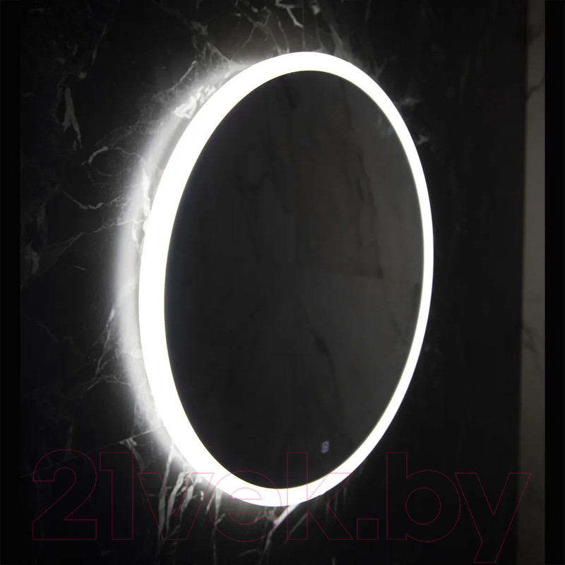 Зеркало Пекам Ring 90x90 / ring-90x90s (с подсветкой и сенсором на прикосновение) — фото 6